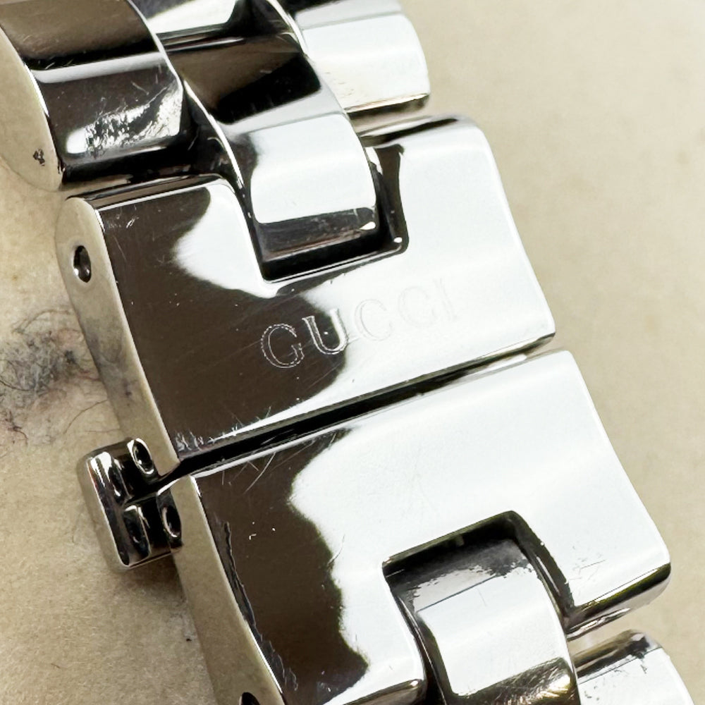 GUCCI Silver Steel Women's Quartz Watch LHQ1113