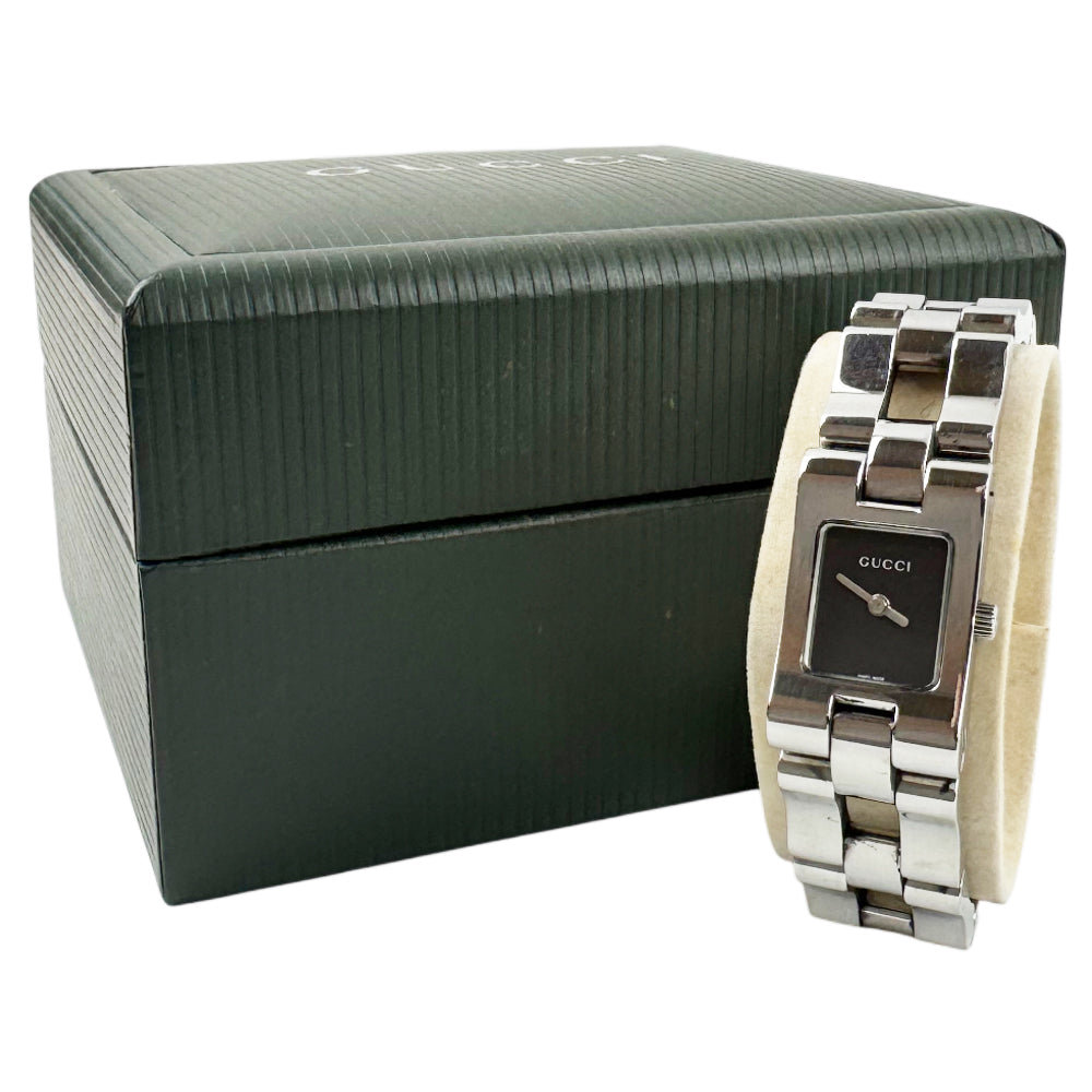 GUCCI Silver Steel Women's Quartz Watch LHQ1113