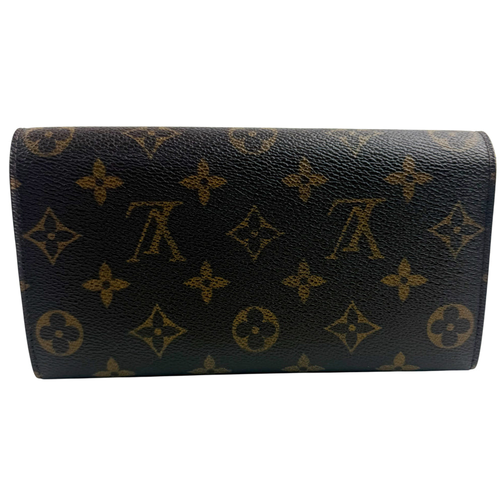 LOUIS VUITTON Sarah Monogram Long Purse Wallet LHQ1116