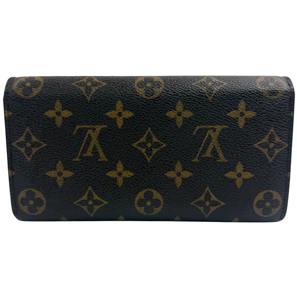 LOUIS VUITTON Sarah Monogram Long Purse Wallet LHQ1118
