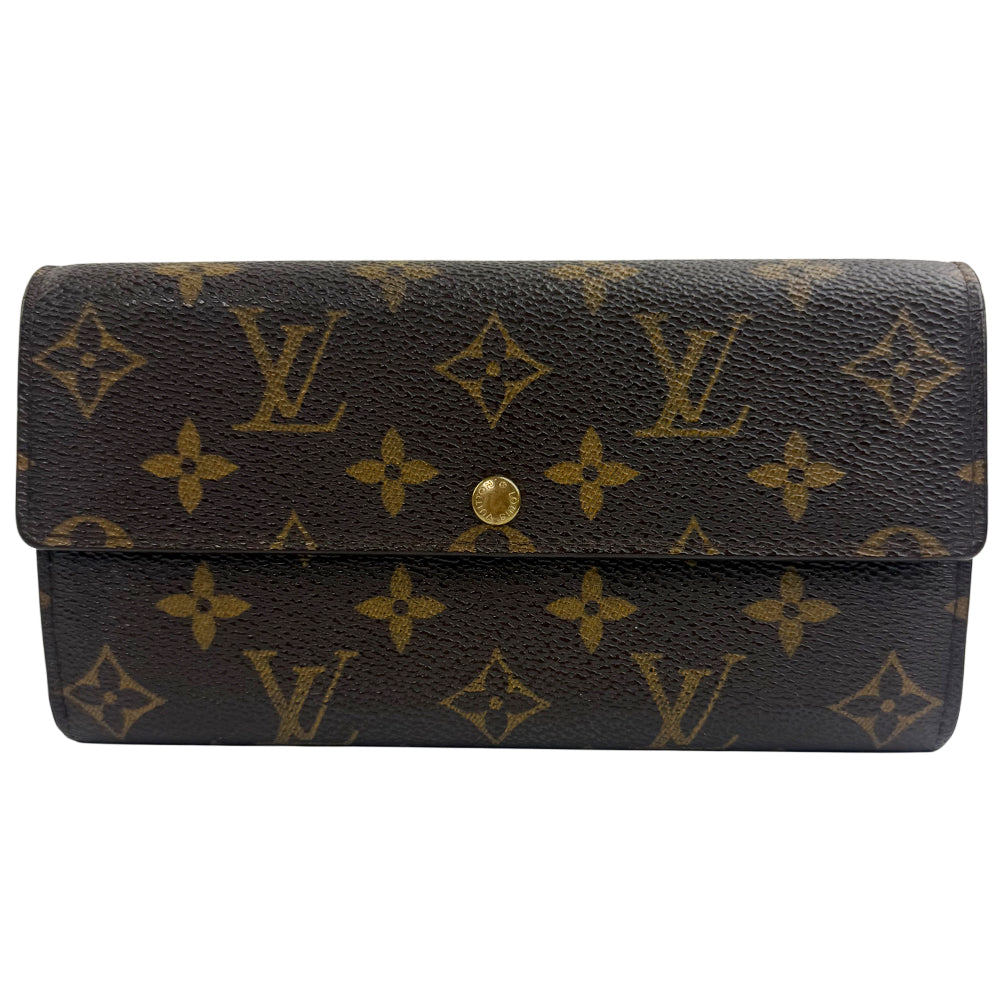 LOUIS VUITTON Sarah Monogram Long Purse Wallet LHQ1118