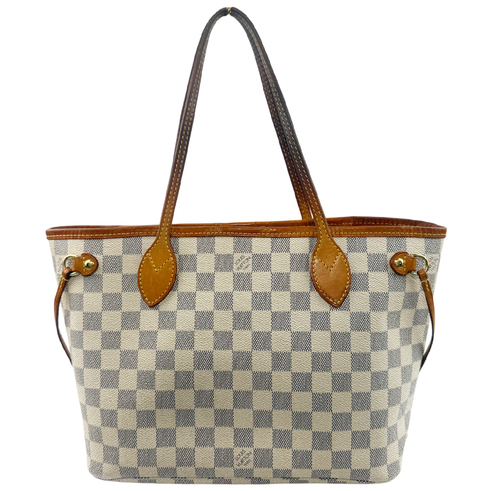 LOUIS VUITTON Damier Azur Neverfull PM LHQ1120