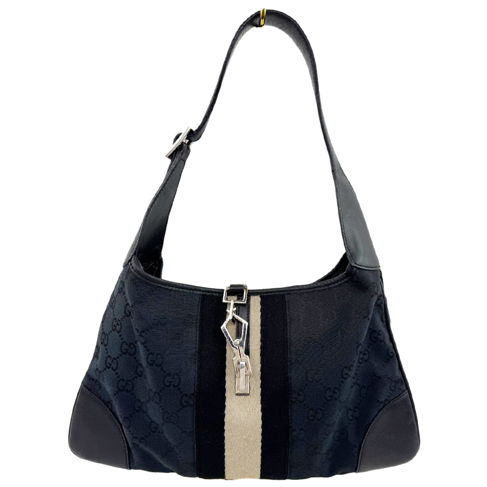 GUCCI GG Black Jackie Shoulder Bag LHQ1132