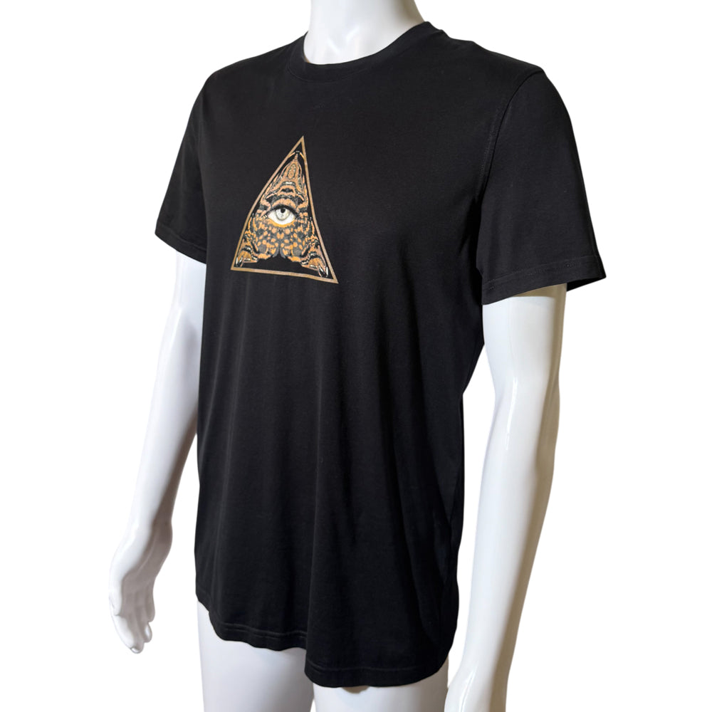 GIVENCHY ILLUMINATI "ALL SEEING EYE" BLACK T SHIRT MENS SIZE M LHQ1148