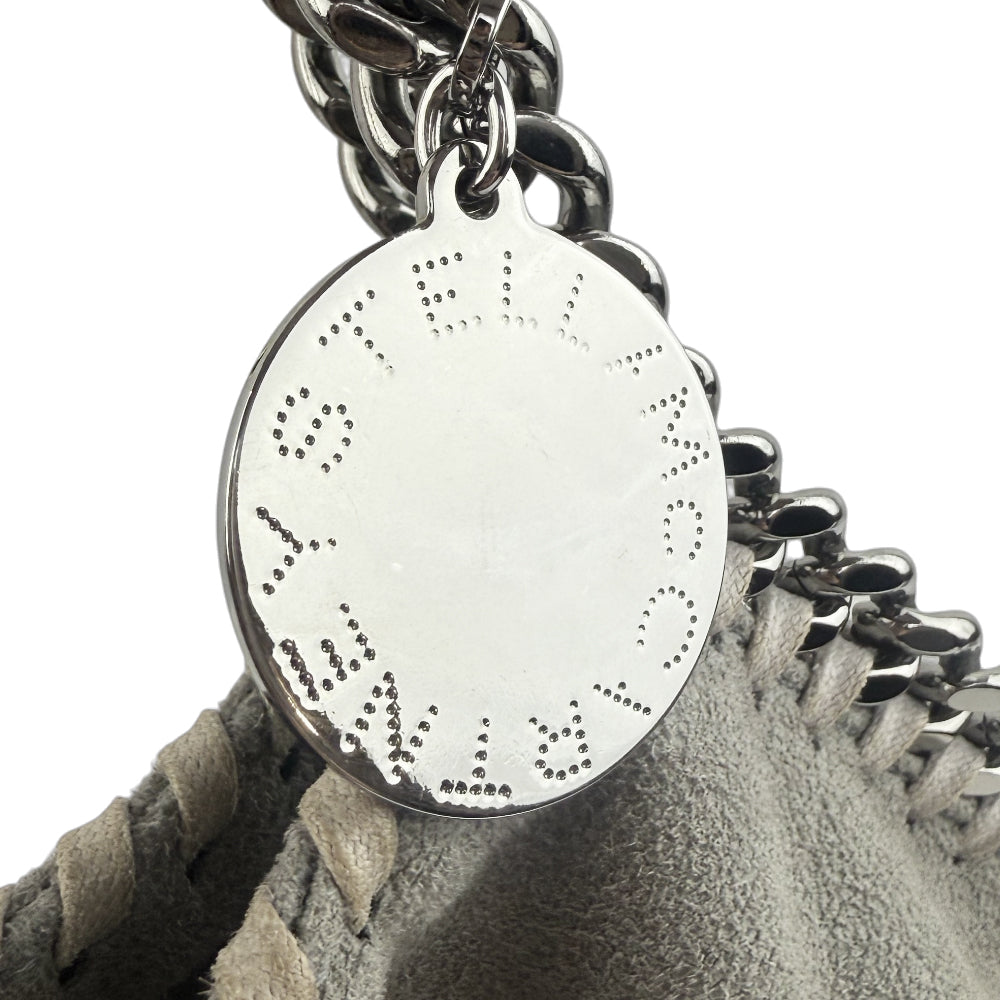 STELLA McCARTNEY Falabella Grey 2 Way Chain Shoulder Hand Bag LHQ1150