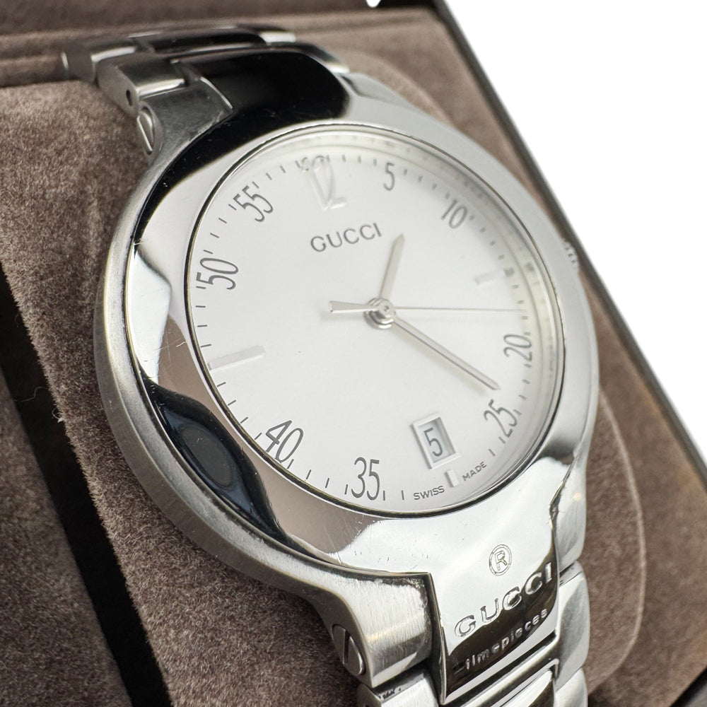 GUCCI Quartz S/Steel Unisex Watch LHQ1159