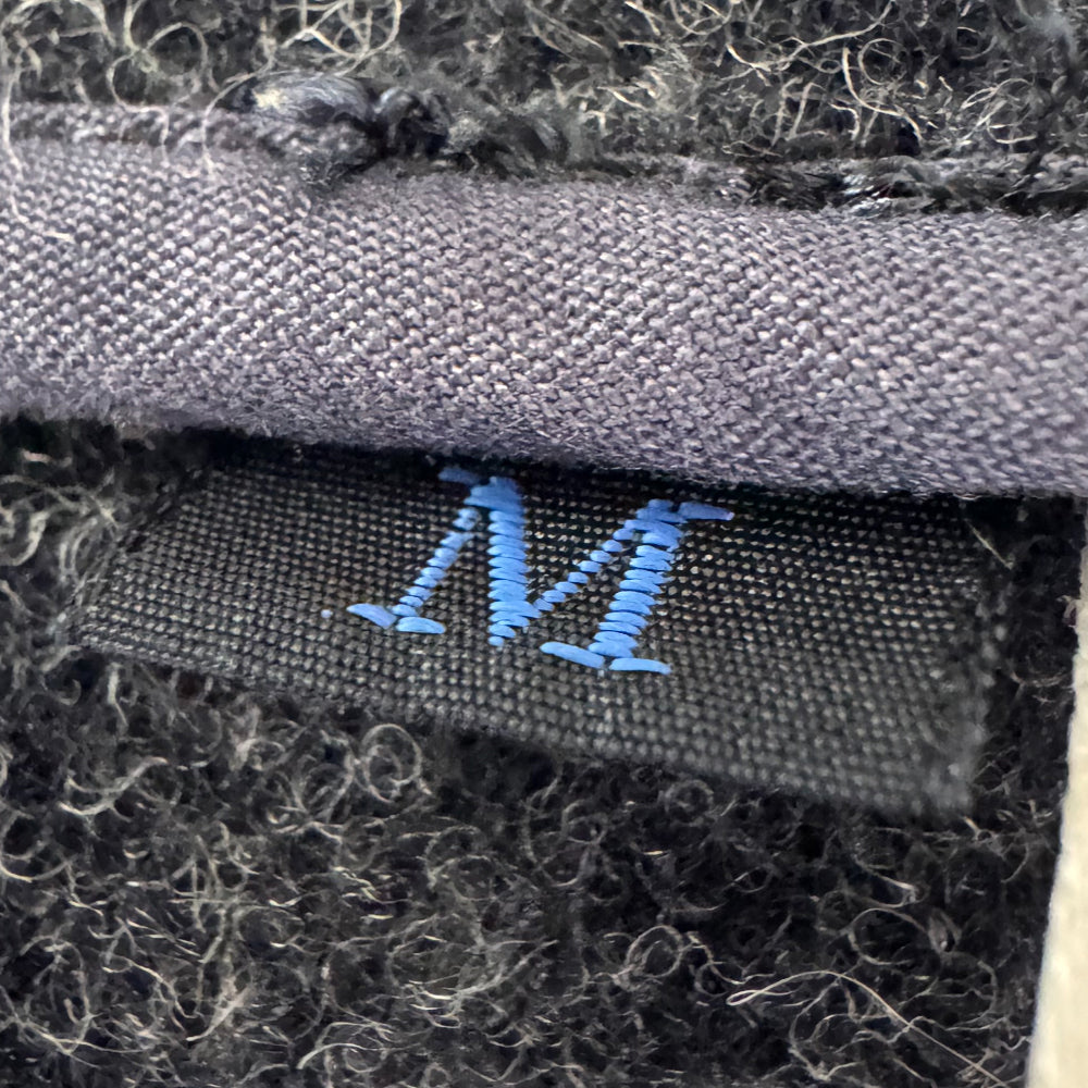 BURBERRY Grey Angora Wool Men's Coat Size M LHQ1160