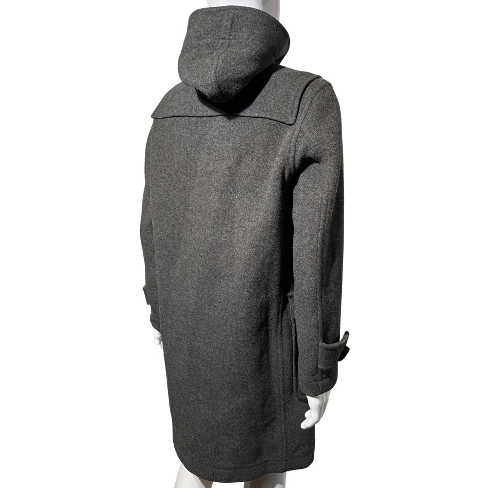 BURBERRY Grey Angora Wool Men's Coat Size M LHQ1160