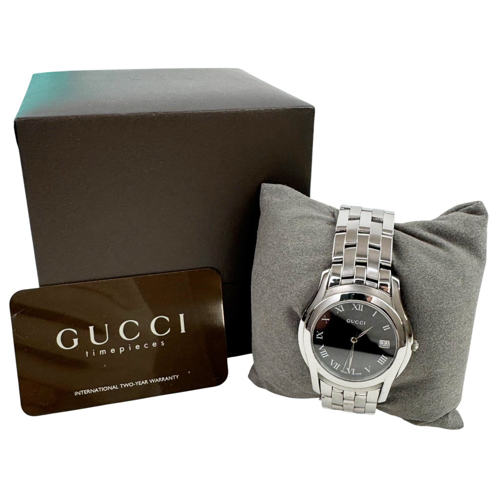 GUCCI Men's Quartz S/Steel Watch LHQ1164