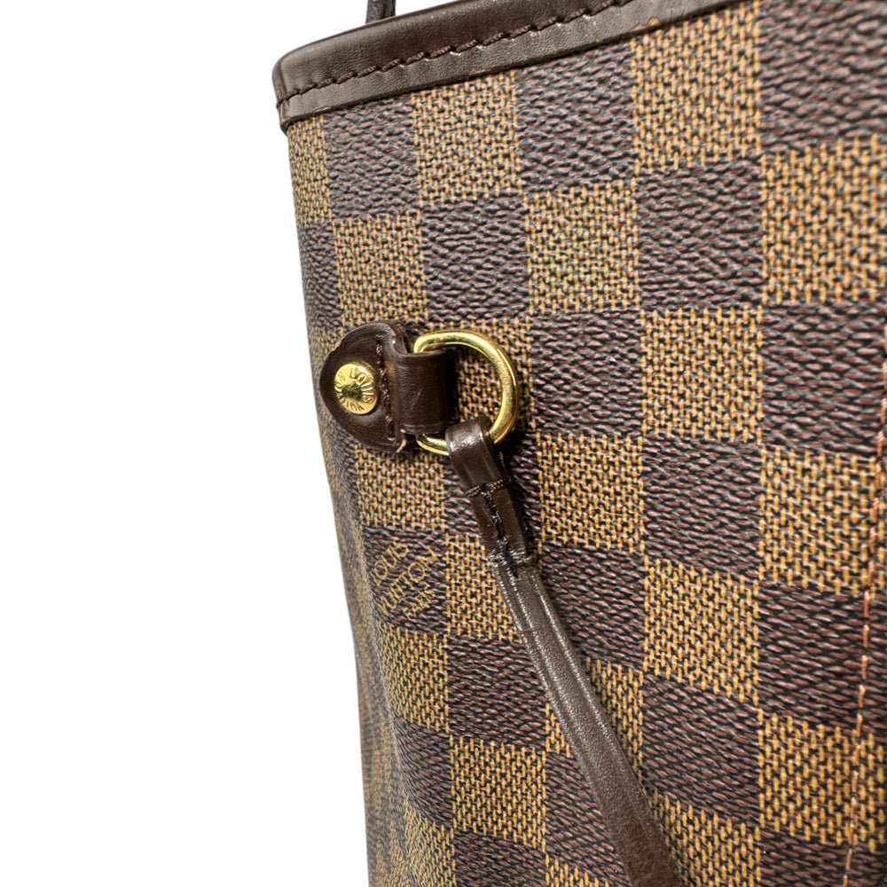 LOUIS VUITTON Neverfull MM Damier Ebene LHQ117