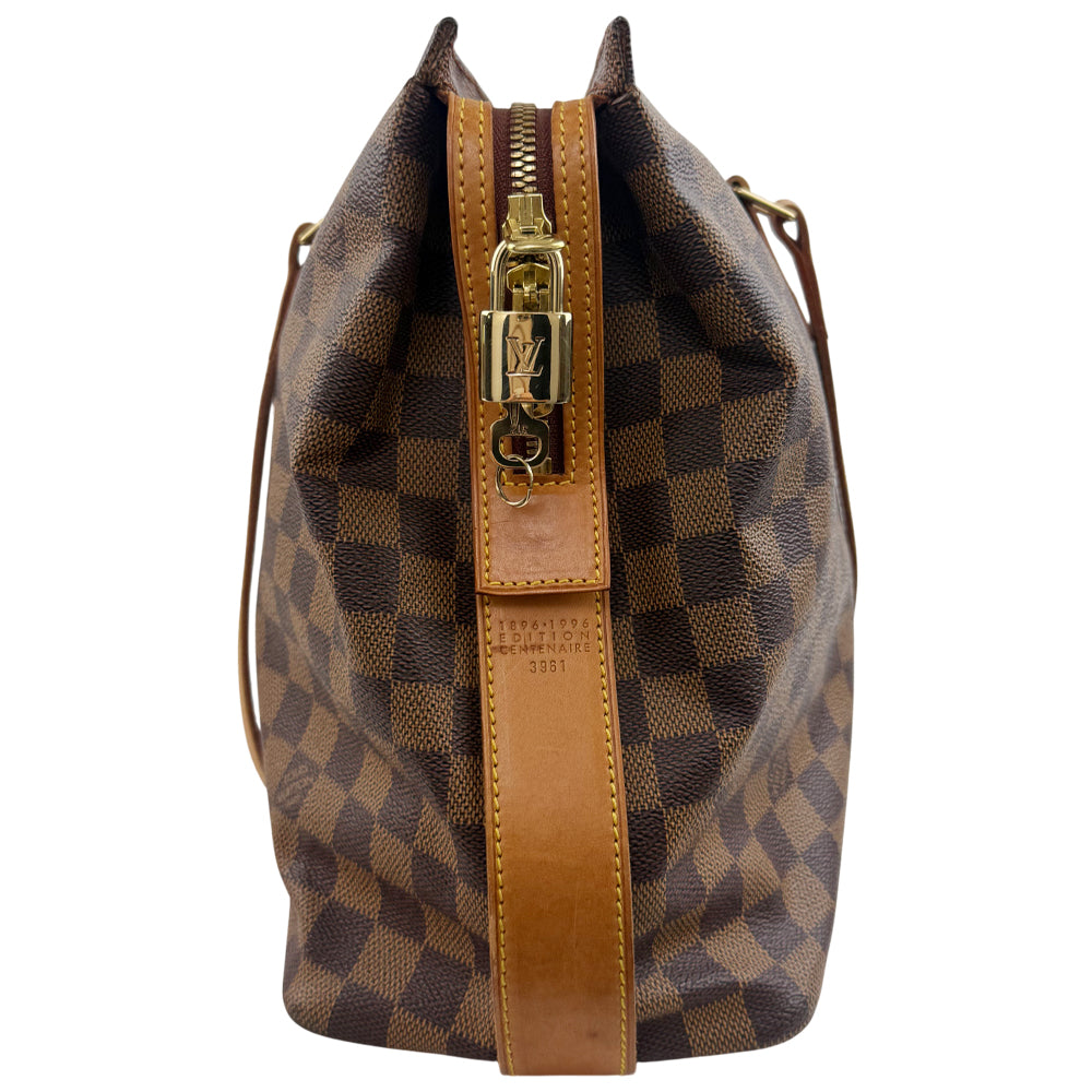 LOUIS VUITTON Columbine Damier Ebene Tote Shoulder Bag LHQ1170