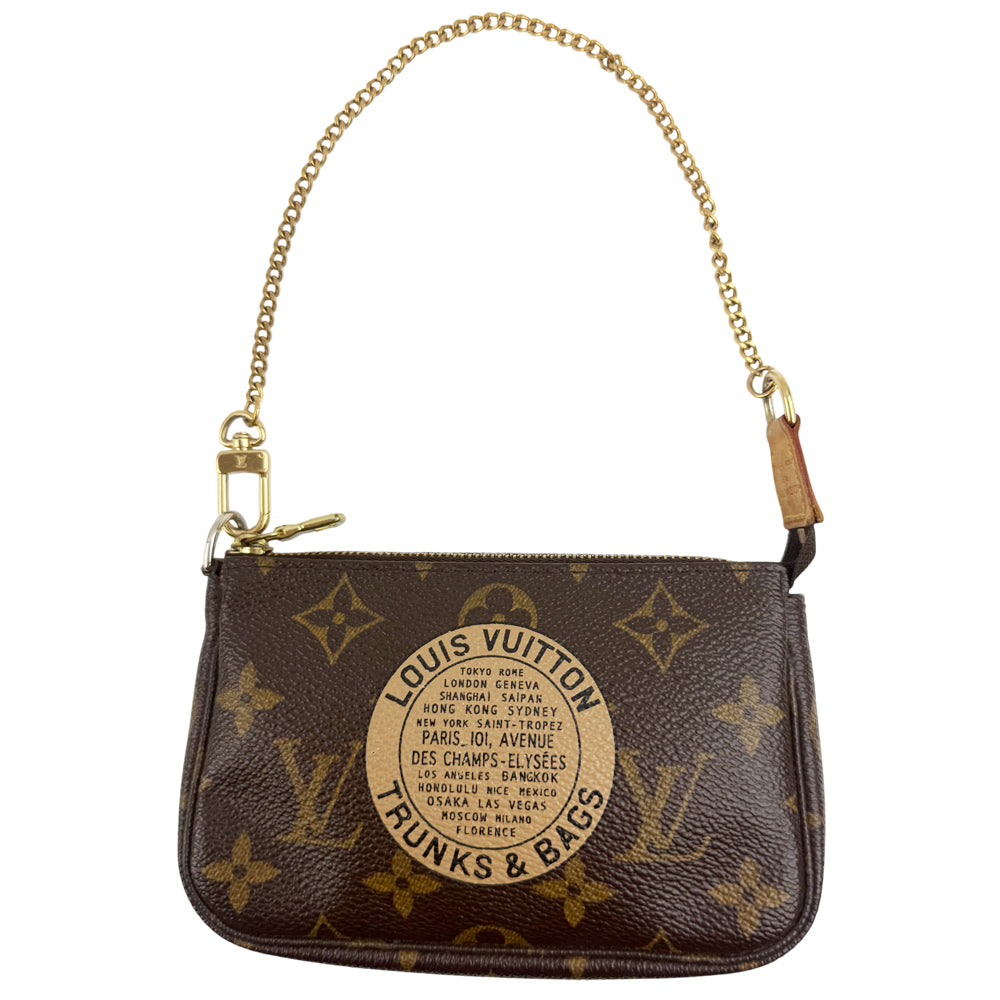 LOUIS VUITTON "Trunks & Bags" Mini Pochette Monogram LHQ1171