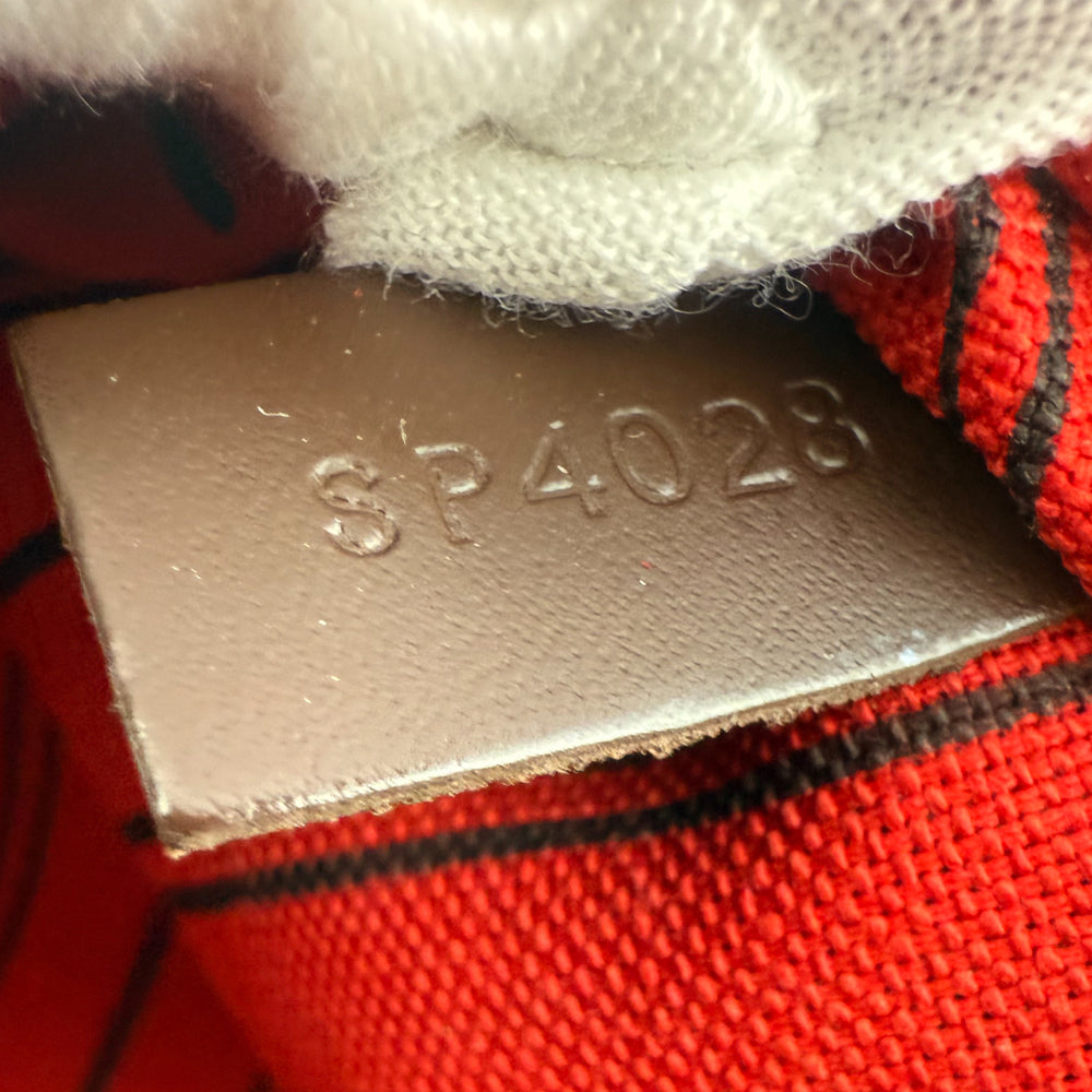 LOUIS VUITTON Neverfull MM Damier Ebene Shoulder Tote Bag LHQ1175