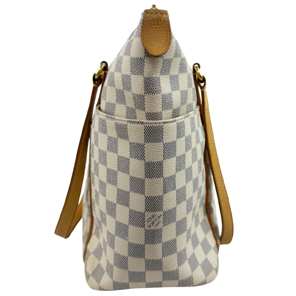 LOUIS VUITTON Totally MM Damier Azur Tote Shoulder Bag LHQ1180