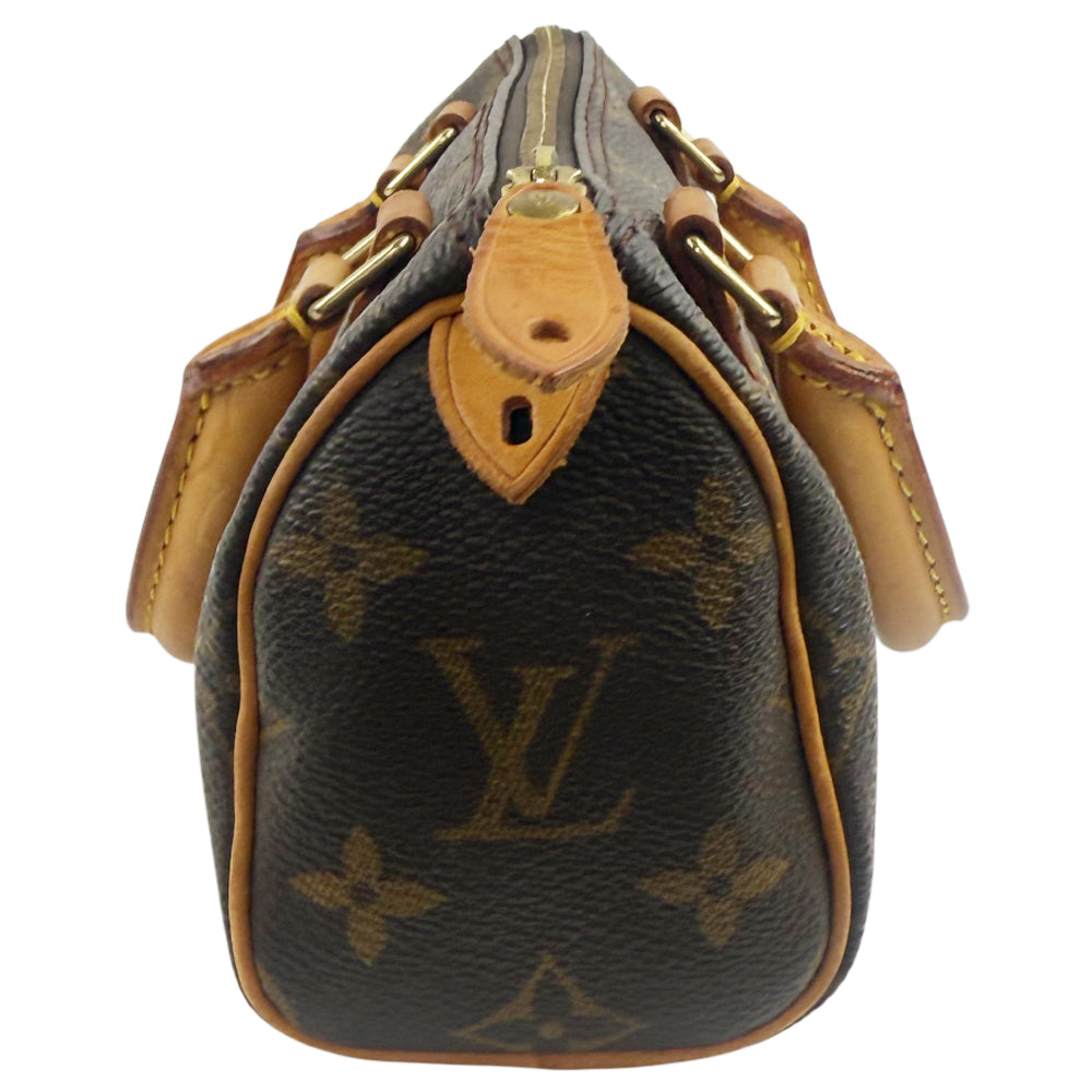 LOUIS VUITTON Mini Nano Speedy Shoulder Bag LHQ1184