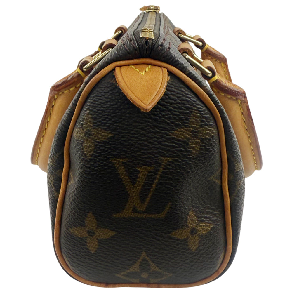 LOUIS VUITTON Mini Nano Speedy Shoulder Bag LHQ1184