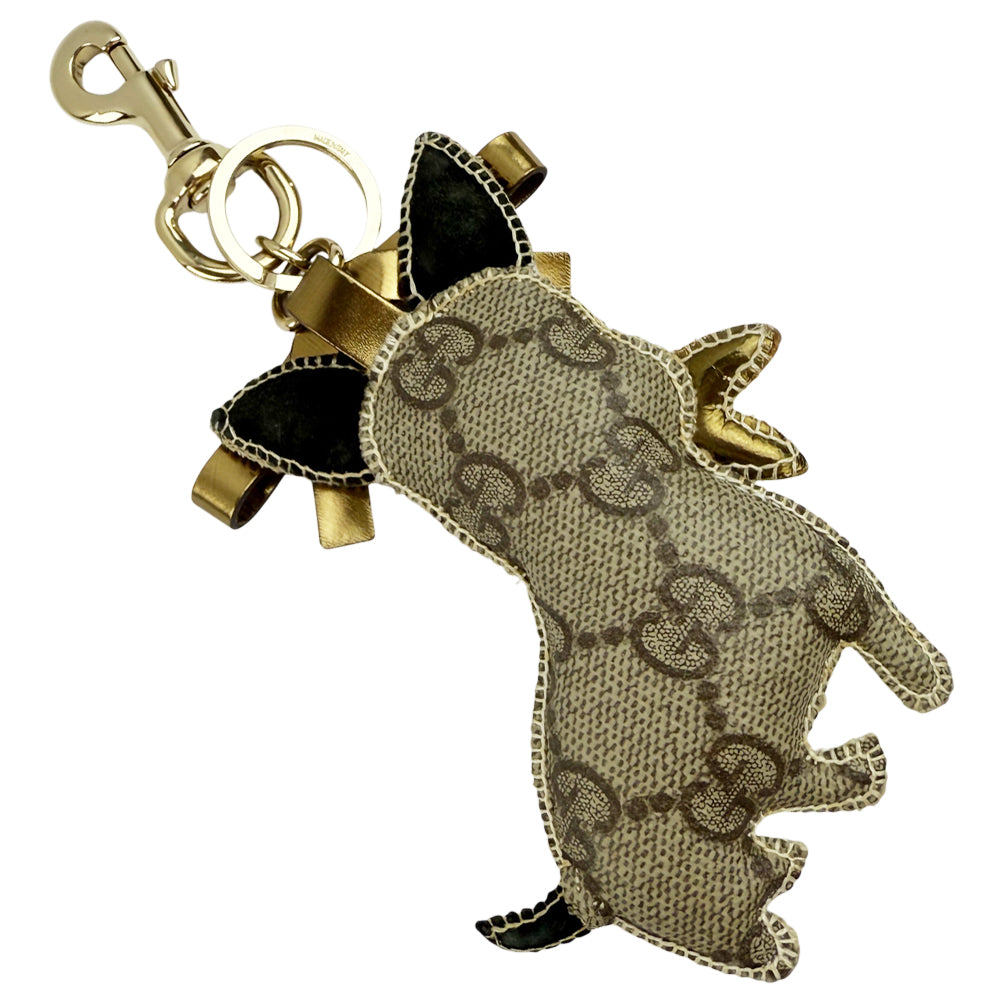 GUCCI Dog Keyring Bag Charm LHQ1194