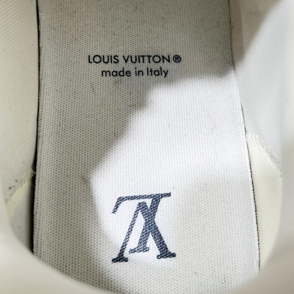 LOUIS VUITTON Skate Turnschuhe Navy Weiß Größe 9 UK LHQ120