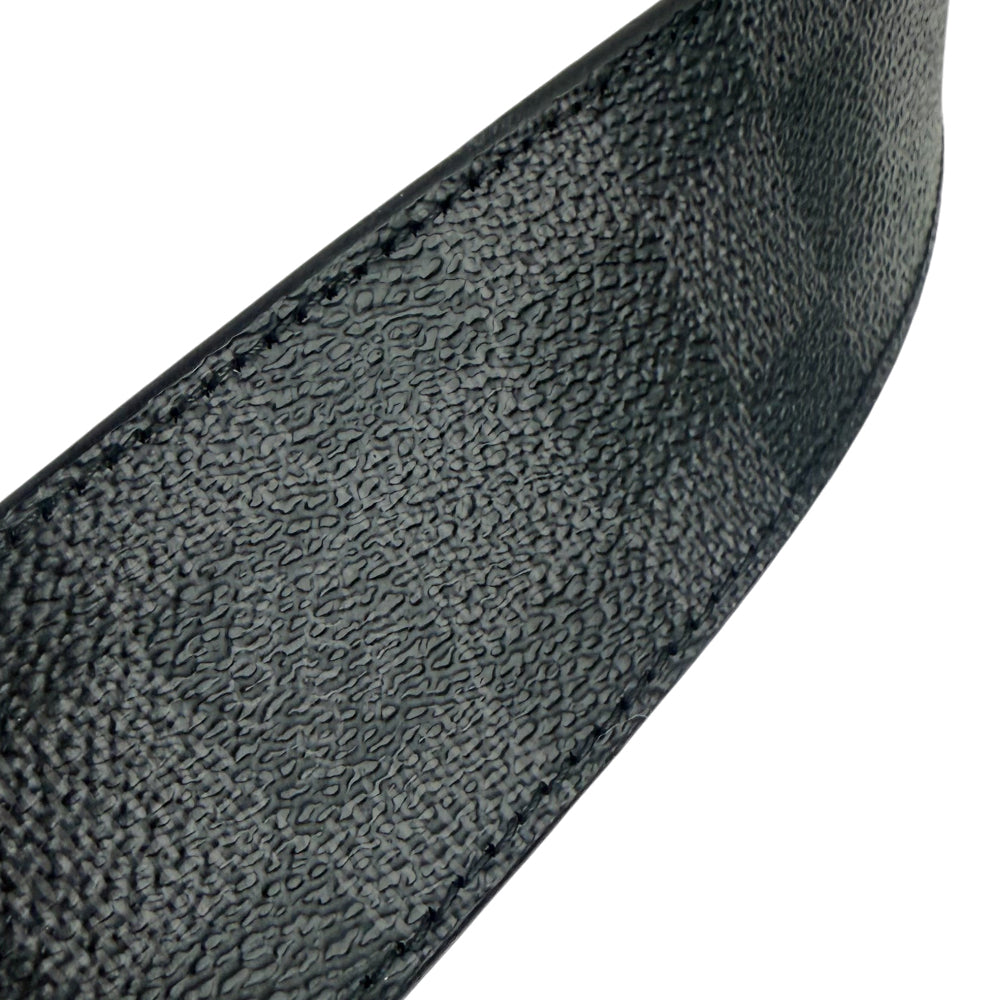 LOUIS VUITTON Damier Graphite Santur Reversible Mens Belt Size 95cm/38" LHQ1205