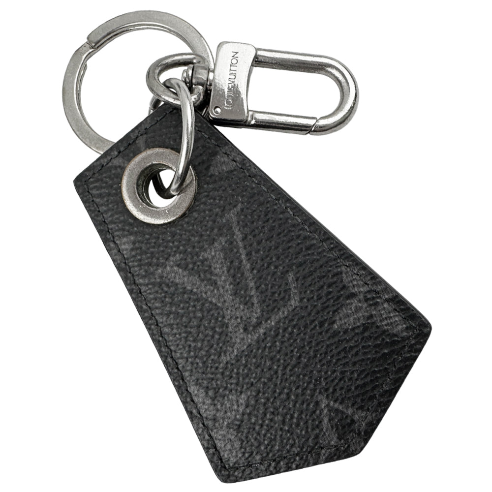 LOUIS VUITTON Eclipse Monogram Keyring Bagcharm LHQ1212