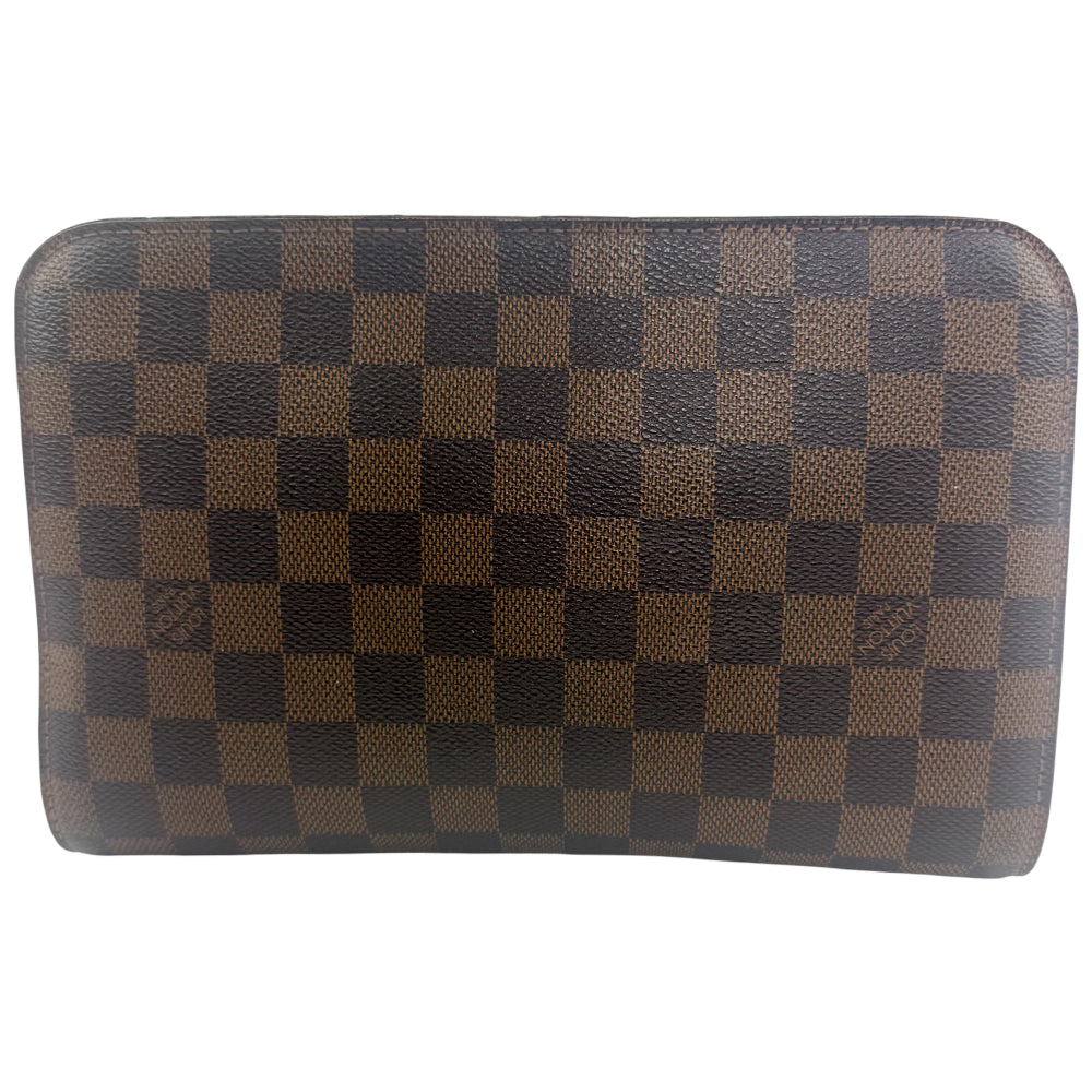 LOUIS VUITTON Damier Ebene Saint Louis Clutch Pouch LHQ1213
