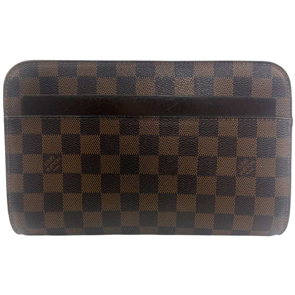 LOUIS VUITTON Damier Ebene Saint Louis Clutch Pouch LHQ1213
