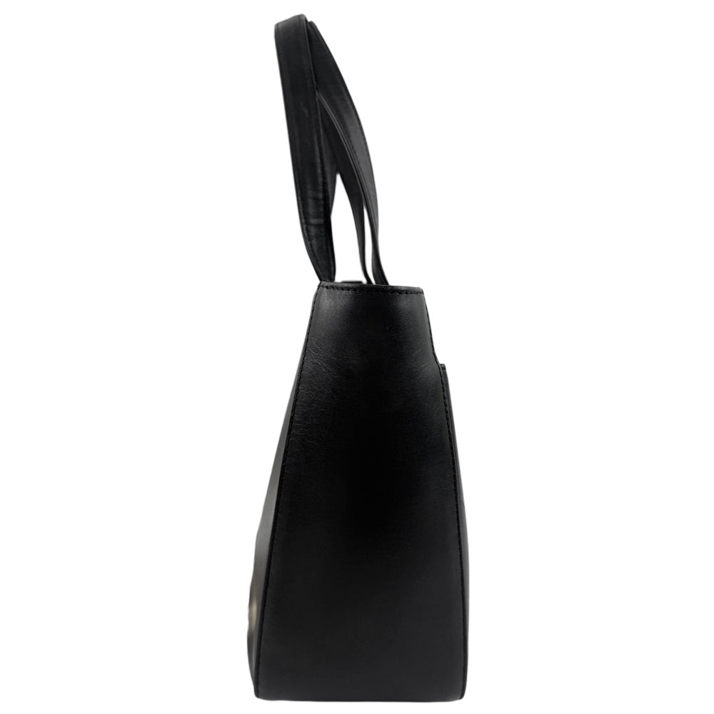 BURBERRY Black Leather Handbag LHQ1214