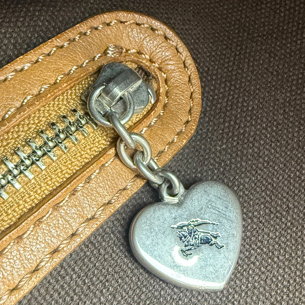 BURBERRY Nova Check Reversible Tote Shoulder Bag LHQ1223