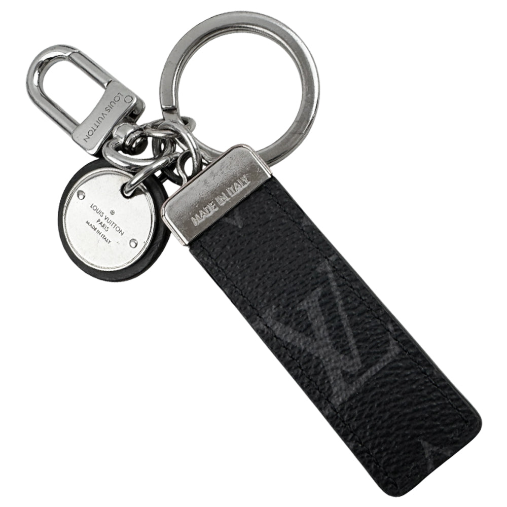 LOUIS VUITTON Eclipse Monogram Keyring Bagcharm LHQ1237