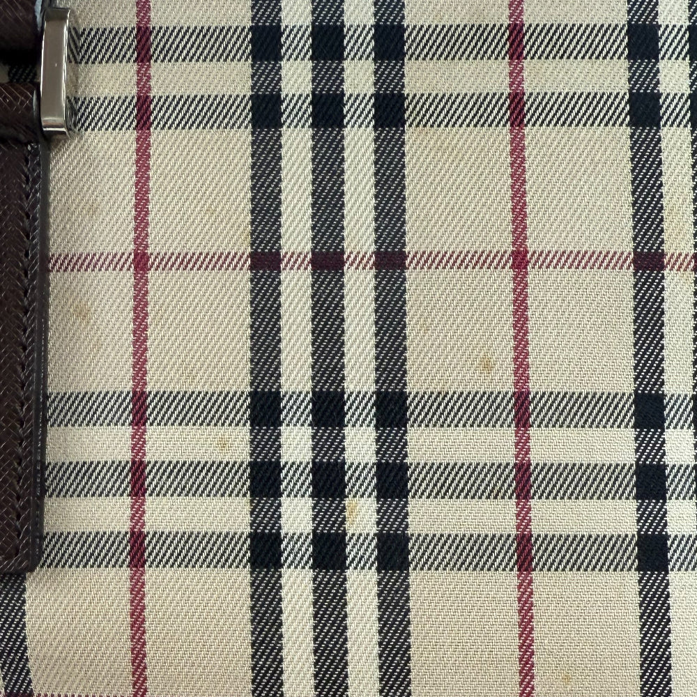 BURBERRY Nova Check Tote Shoulder Bag LHQ1241