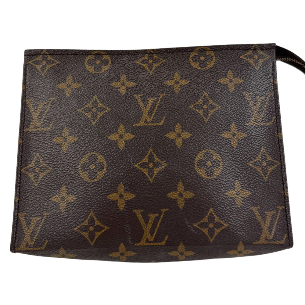 LOUIS VUITTON Monogram Pochette Small Toiletry Pouch LHQ1253