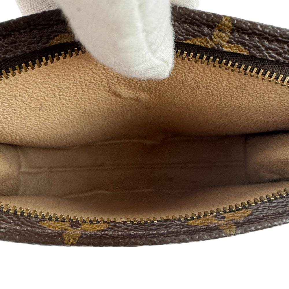 LOUIS VUITTON Monogram Pochette Small Toiletry Pouch LHQ1253