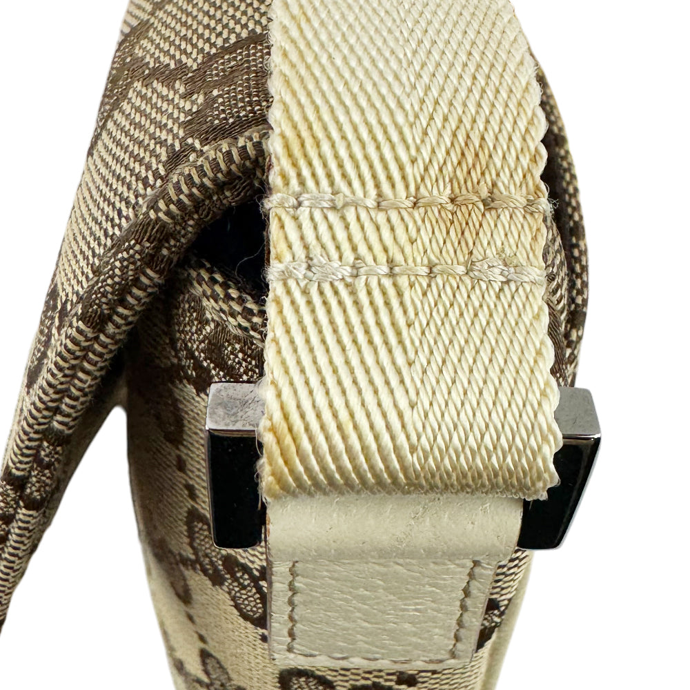 GUCCI GG Brown Canvas Crossbody Shoulder Bag LHQ1260