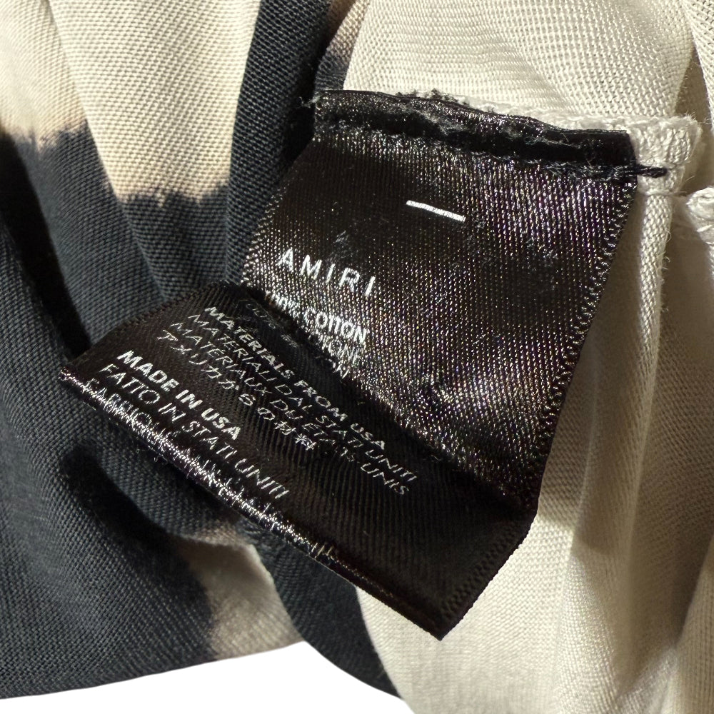 AMIRI Watercolour Dragon Black/Off White T-Shirt Size XS LHQ1271