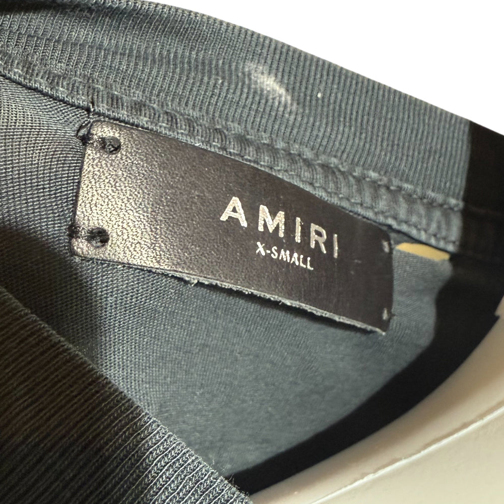 AMIRI Watercolour Dragon Black/Off White T-Shirt Size XS LHQ1271