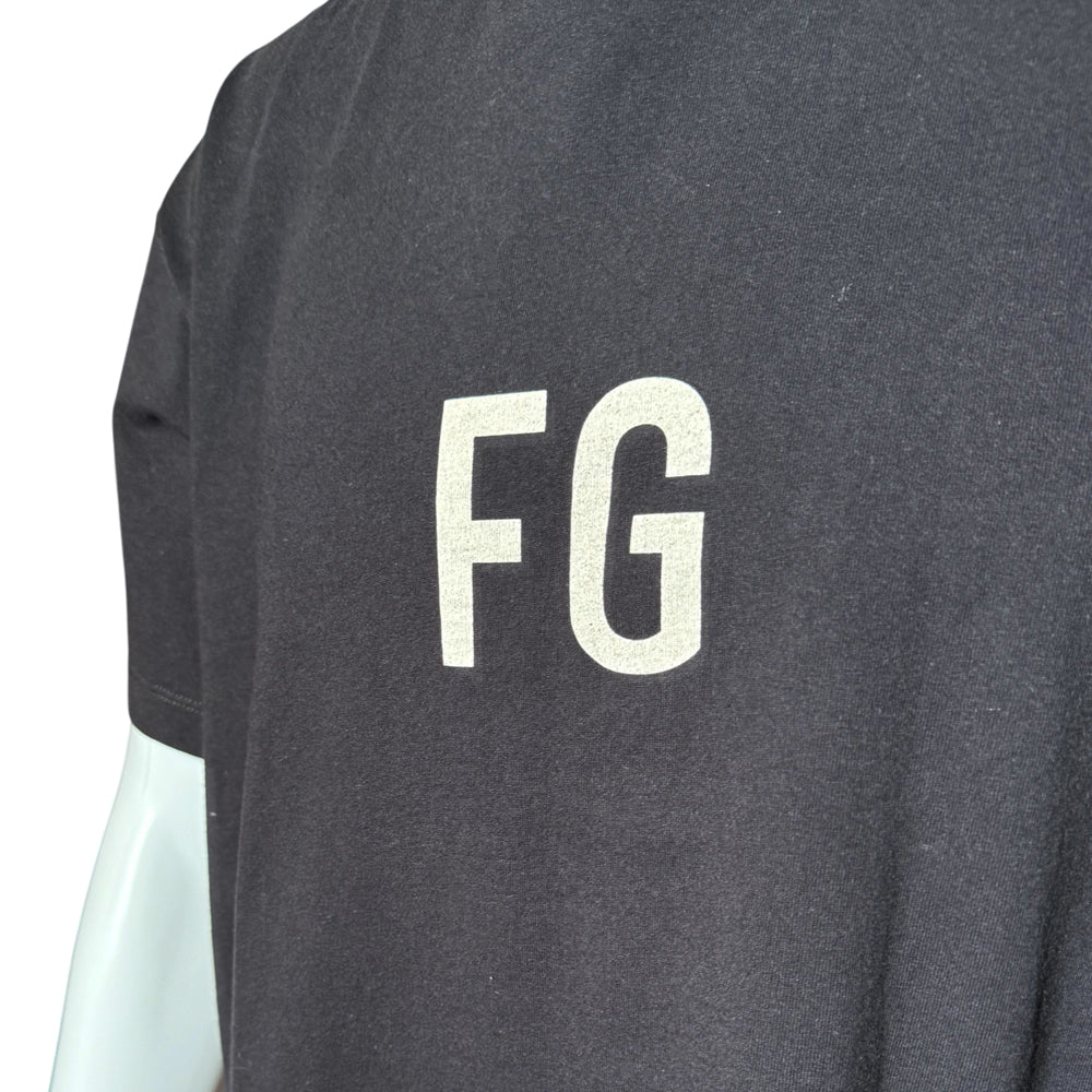 FEAR OF GOD Black T-Shirt Size S LHQ1274