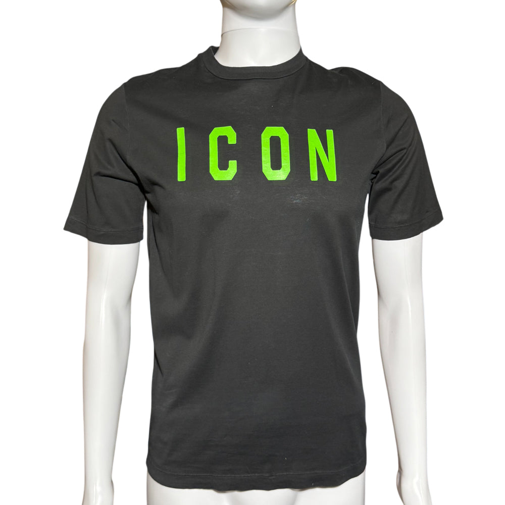 DSQUARED2 Black ICON T-Shirt Size M LHQ1276