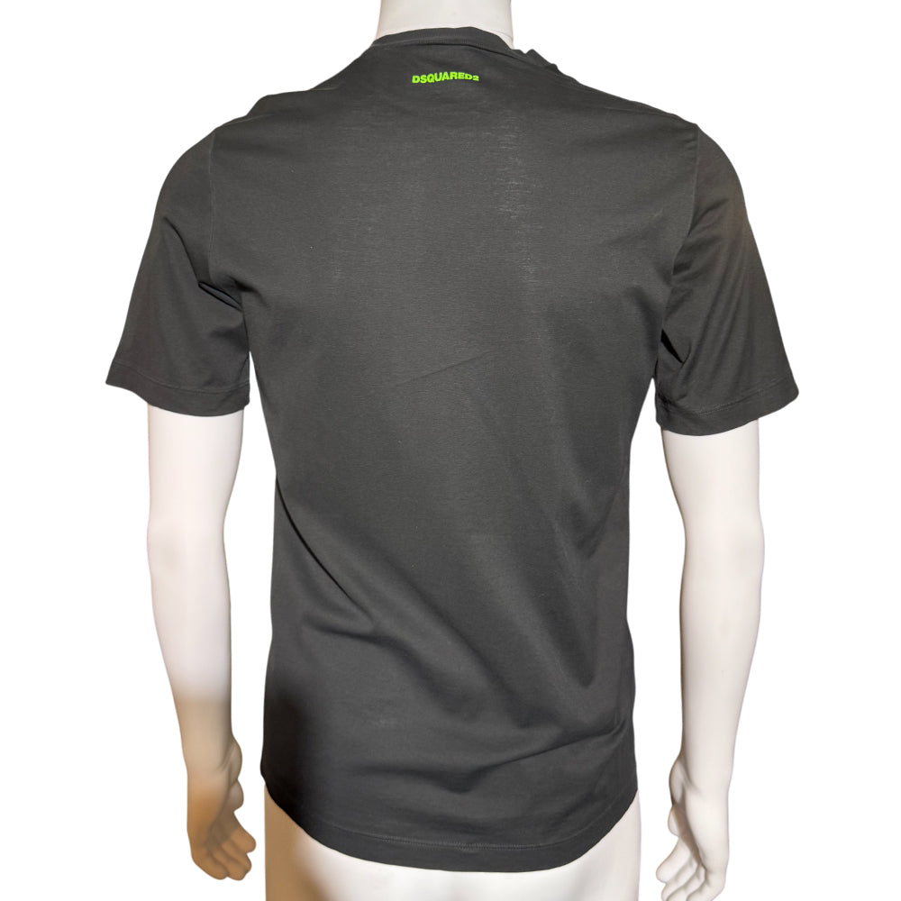 DSQUARED2 Black ICON T-Shirt Size M LHQ1276