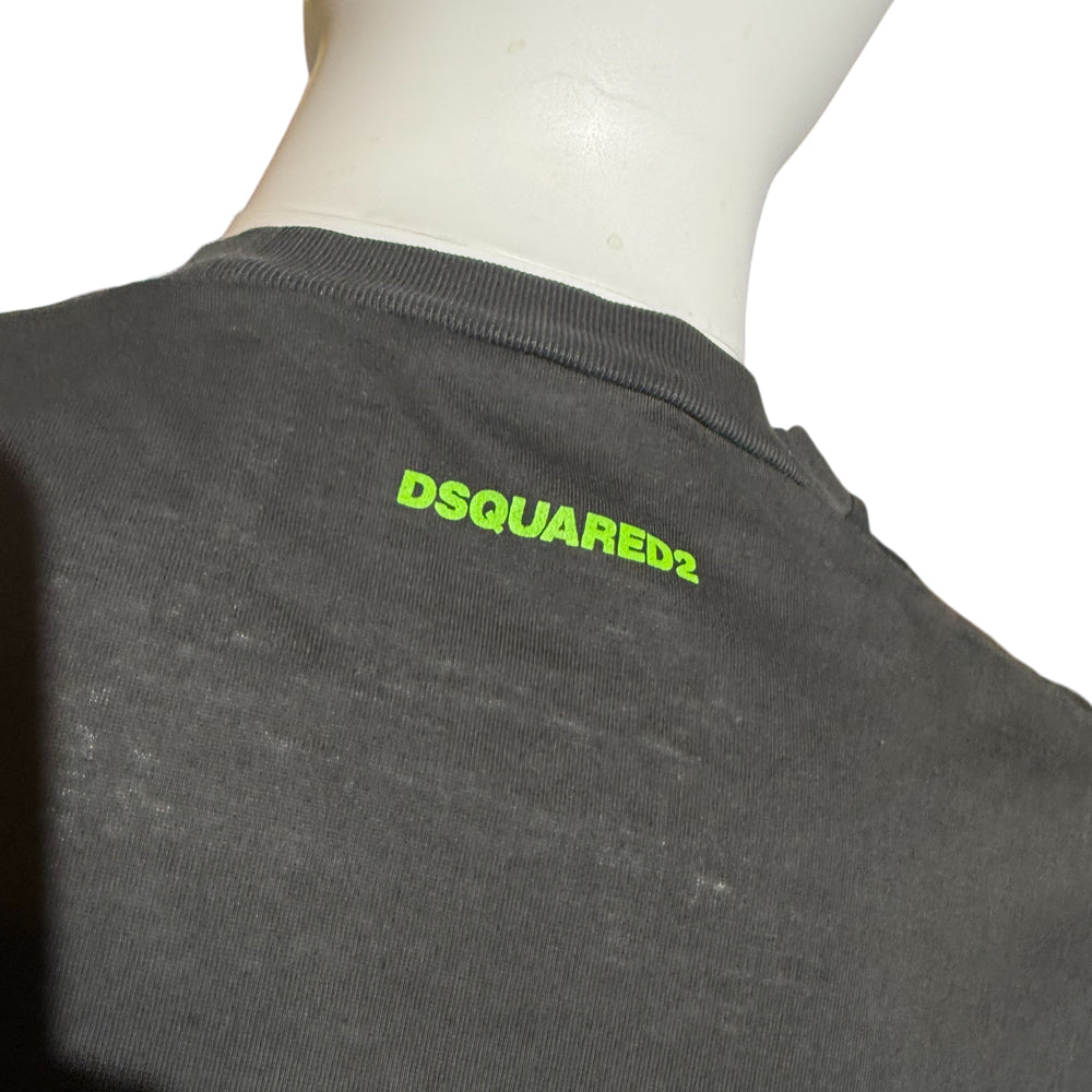 DSQUARED2 Black ICON T-Shirt Size M LHQ1276