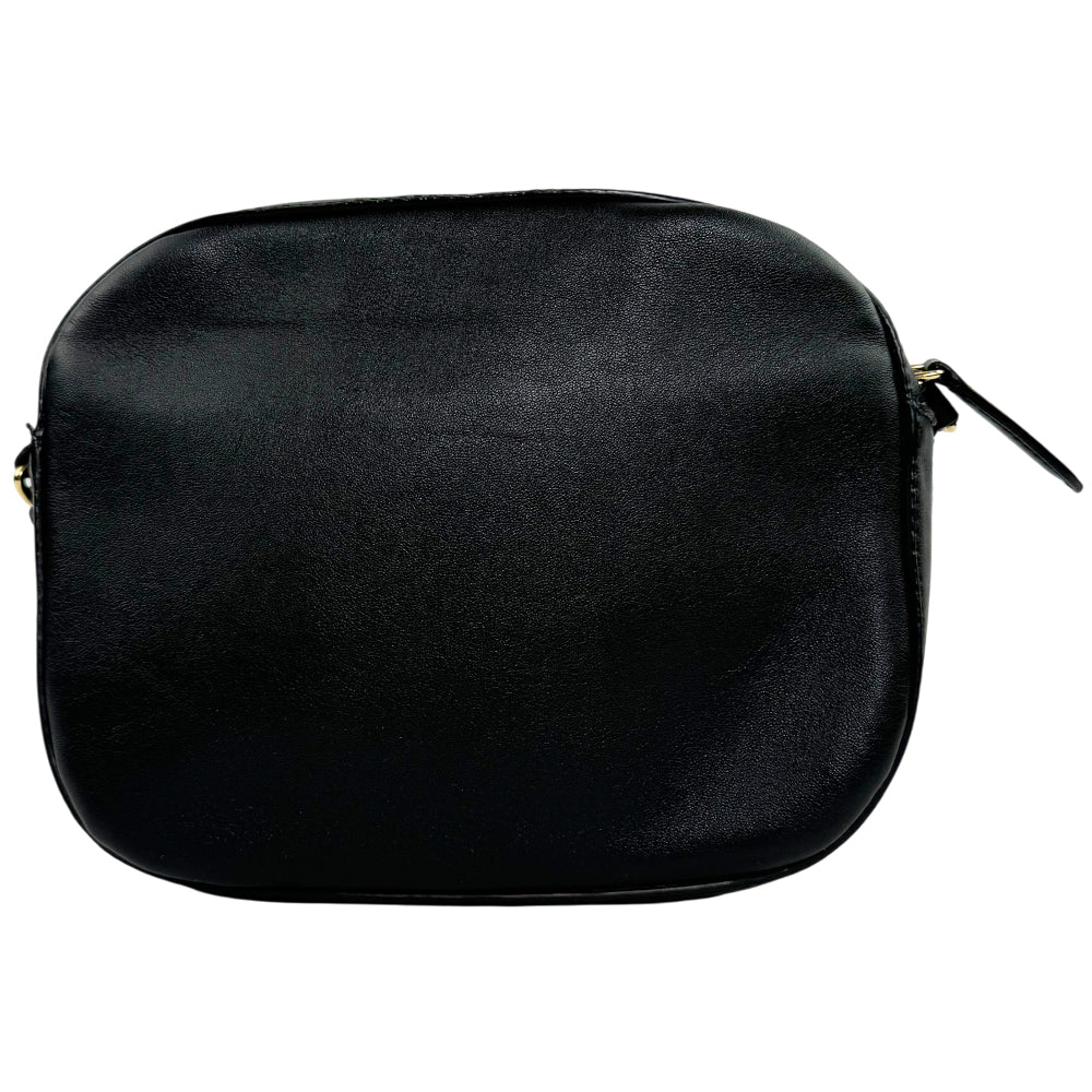 STELLA McCARTNEY Black Leather Shoulder Bag LHQ1290