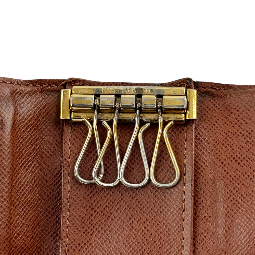 LOUIS VUITTON Monogram 4 Key Holder LHQ1293