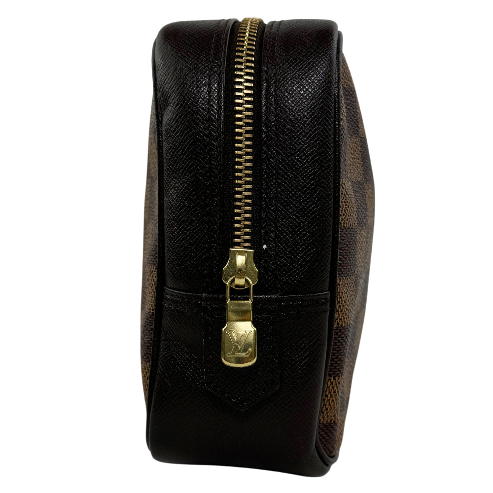 LOUIS VUITTON Damier Ebene Clutch Pouch LHQ1296