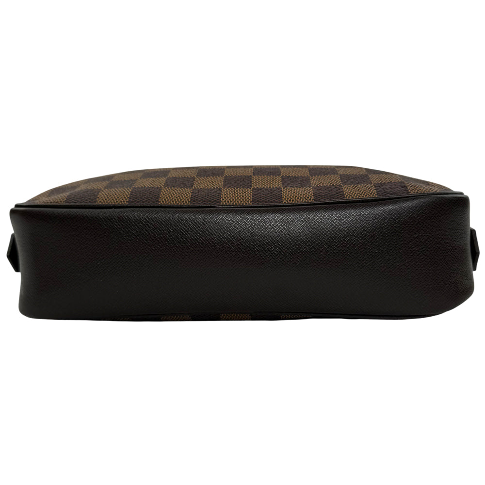 LOUIS VUITTON Damier Ebene Clutch Pouch LHQ1296