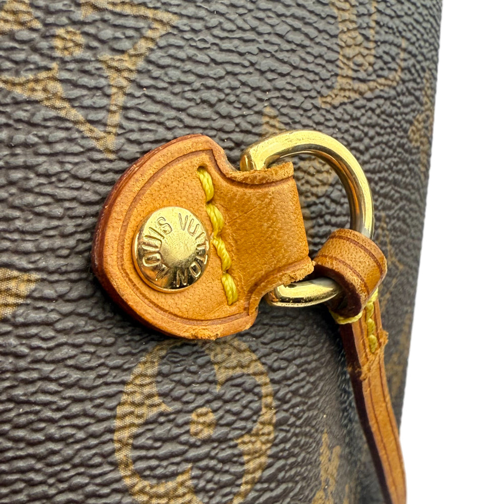 LOUIS VUITTON Neverfull MM Monogram Tote Shoulder Bag LHQ1298