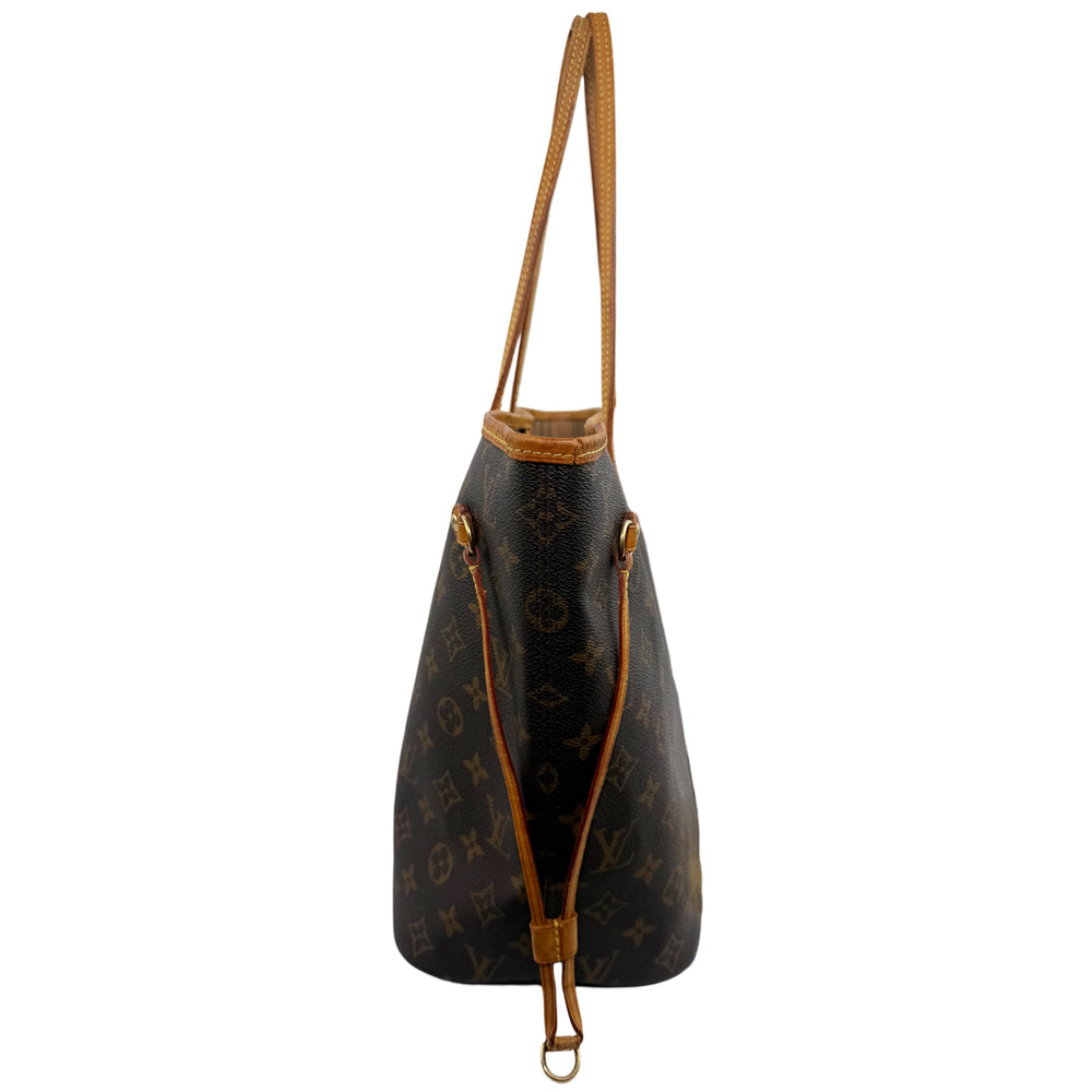LOUIS VUITTON Neverfull MM Monogram Tote Shoulder Bag LHQ1298
