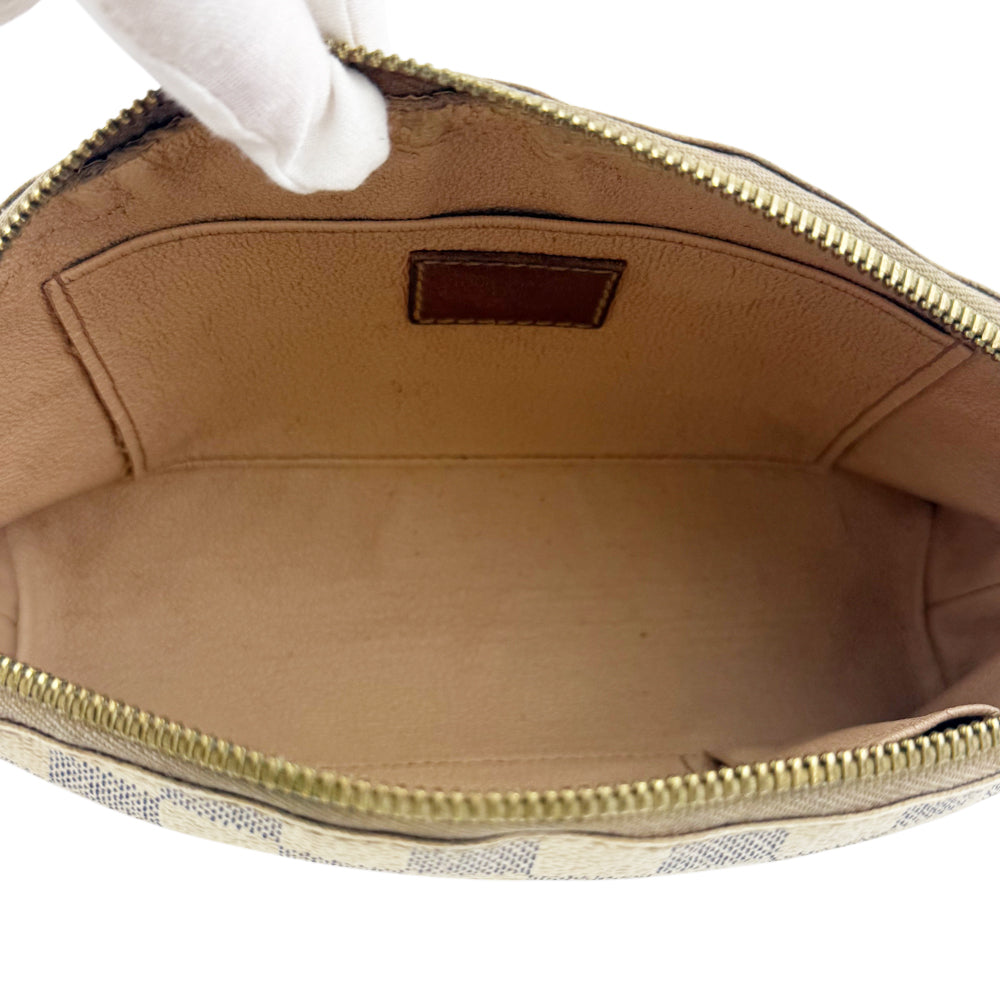 LOUIS VUITTON Damier Azur Cosmetic Pouch MM LHQ1299
