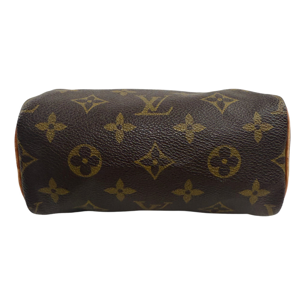 LOUIS VUITTON Mini Nano Speedy Monogram Shoulder Bag LHQ1302