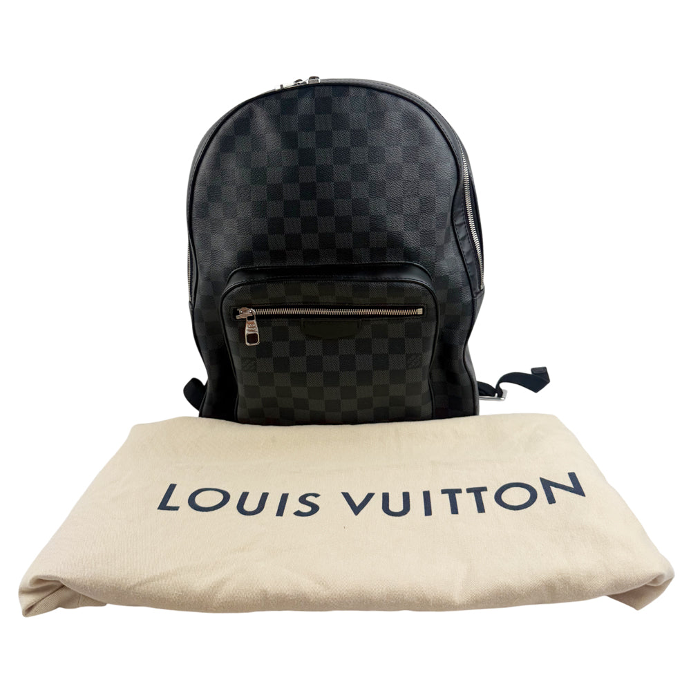 LOUIS VUITTON Damier Graphite Josh Backpack LHQ1309