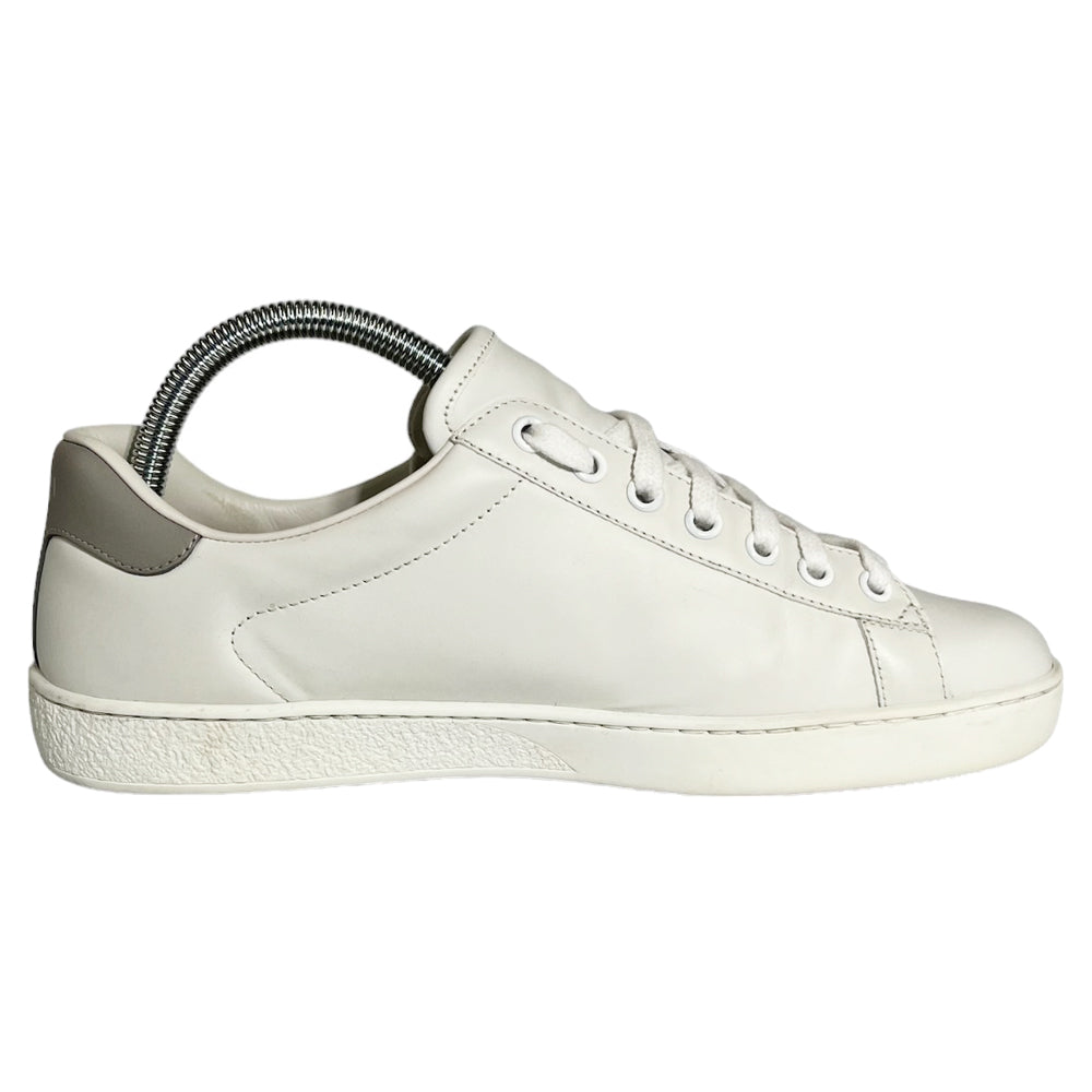 GUCCI Ace Perforate Low Top Trainers Talla 5 UK LHQ131