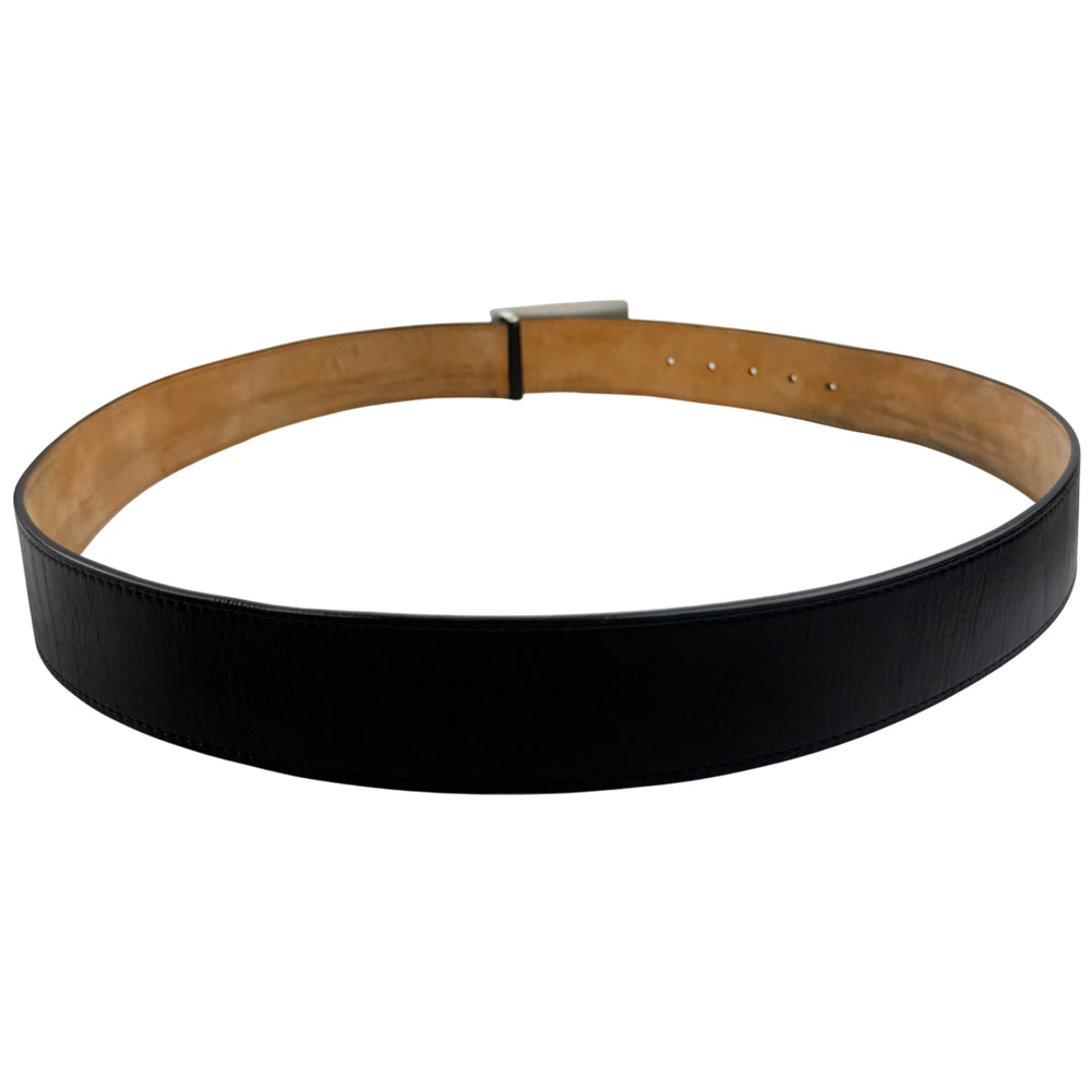 LOUIS VUITTON Santur Carre Mens Belt Size 44" LHQ1311